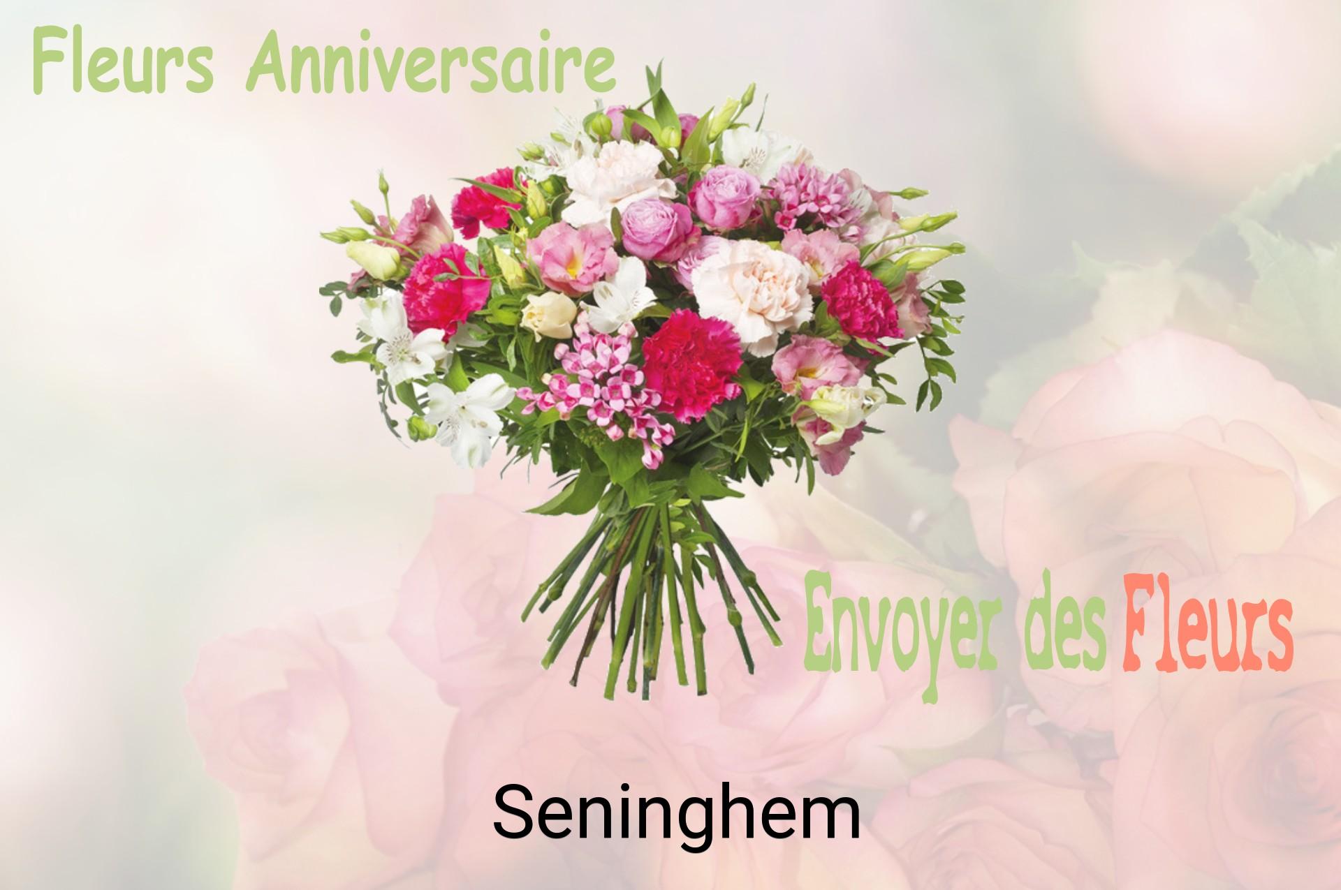 Bouquet de fleurs d’anniversaire livré à Seninghem
